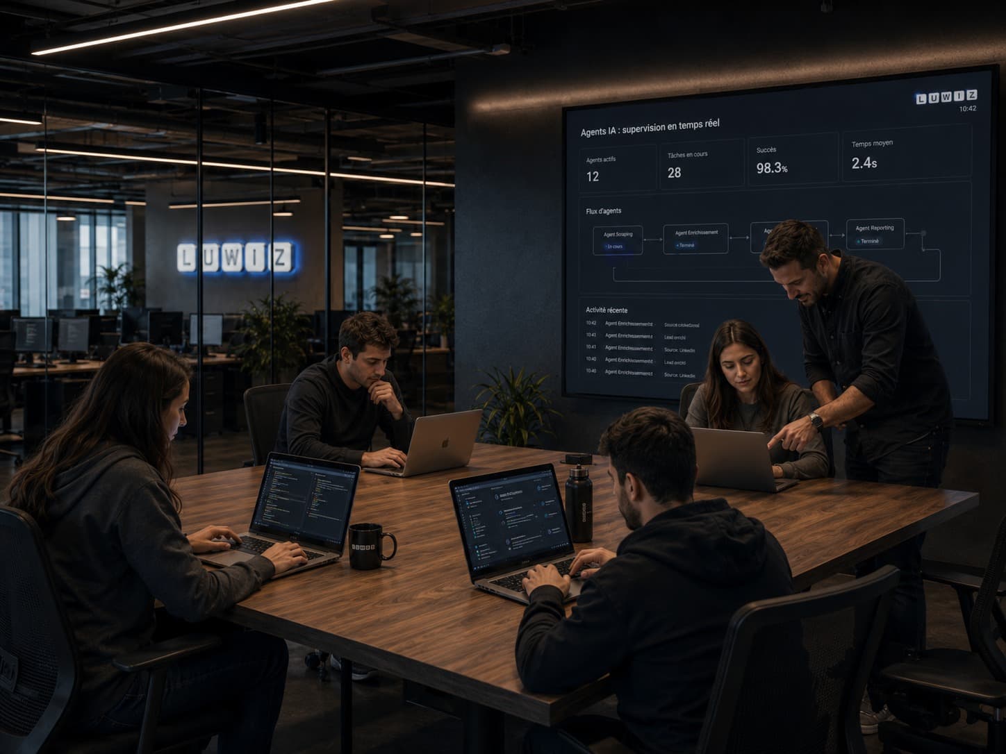Pilotage des campagnes publicitaires et de l’agent IA commercial